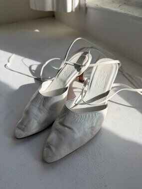 Martiniano Party Sandal in White
